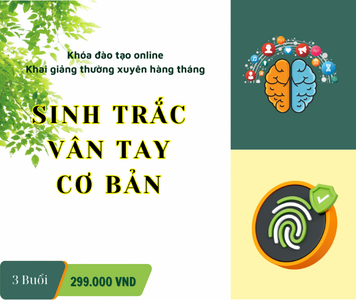 SINH TRẮC VÂN TAY CƠ BẢN